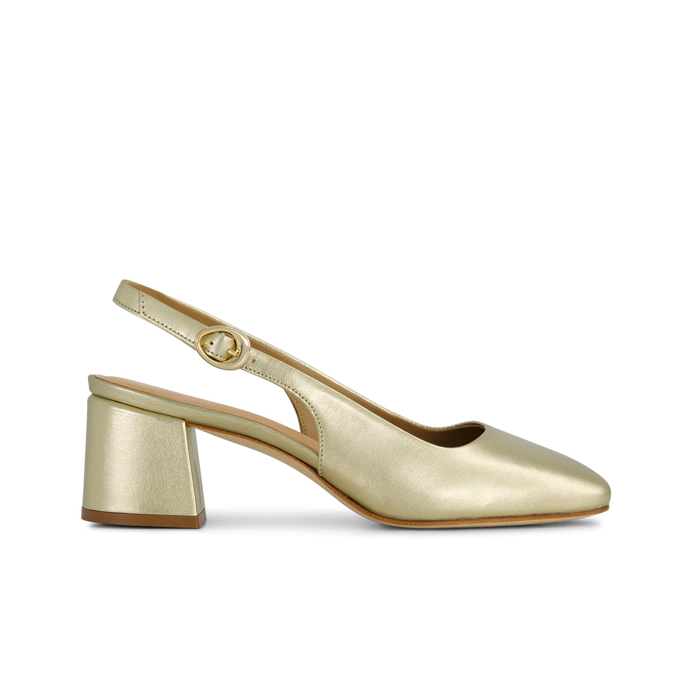 Champagne slingback heels hotsell