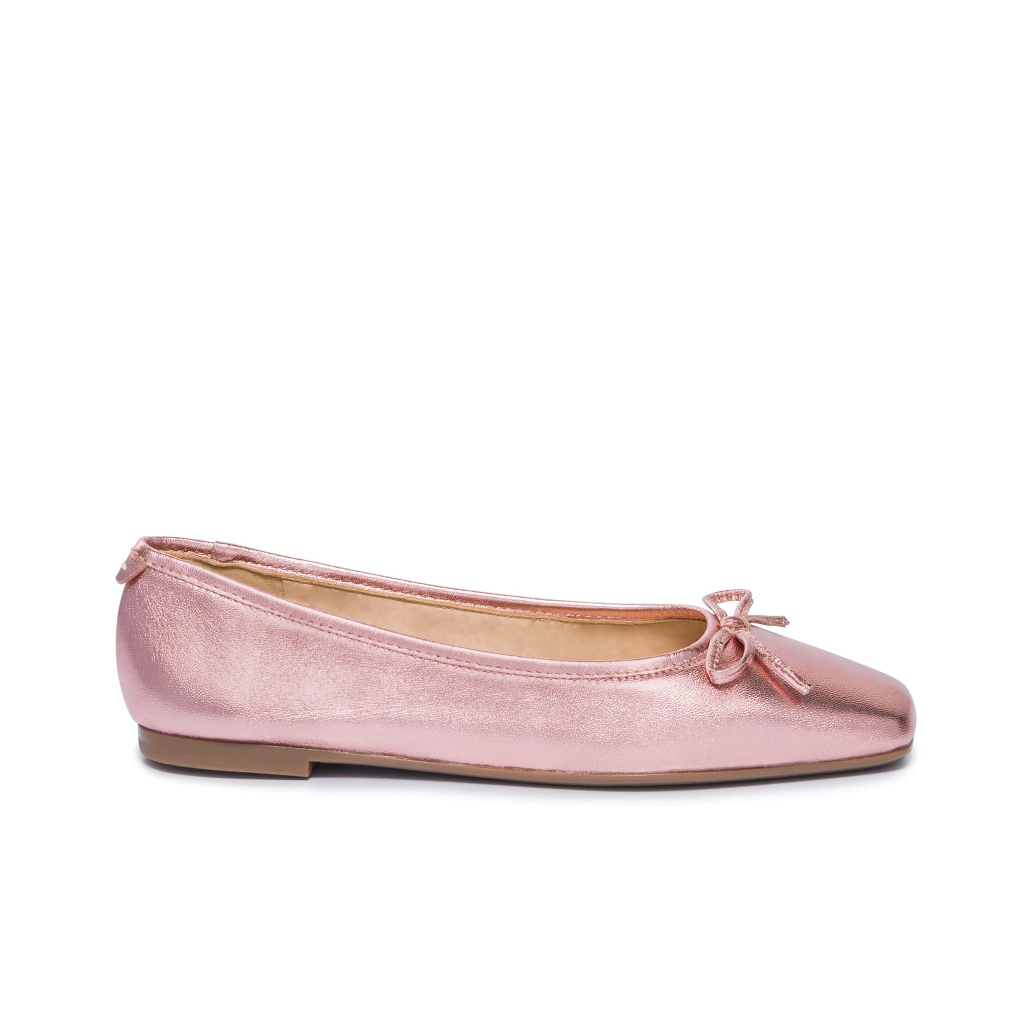 Light pink ballet fashion flats