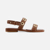 Acro Eyelet Sandal - Saddle Glove Leather