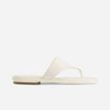 Agora Thong Sandal - Off-White Glove Leather