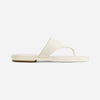 Agora Thong Sandal - Off-White Glove Leather