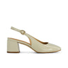 Alexia Slingback Pump - Eggshell Soft Patent