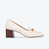 Avery Chain Heeled Loafer