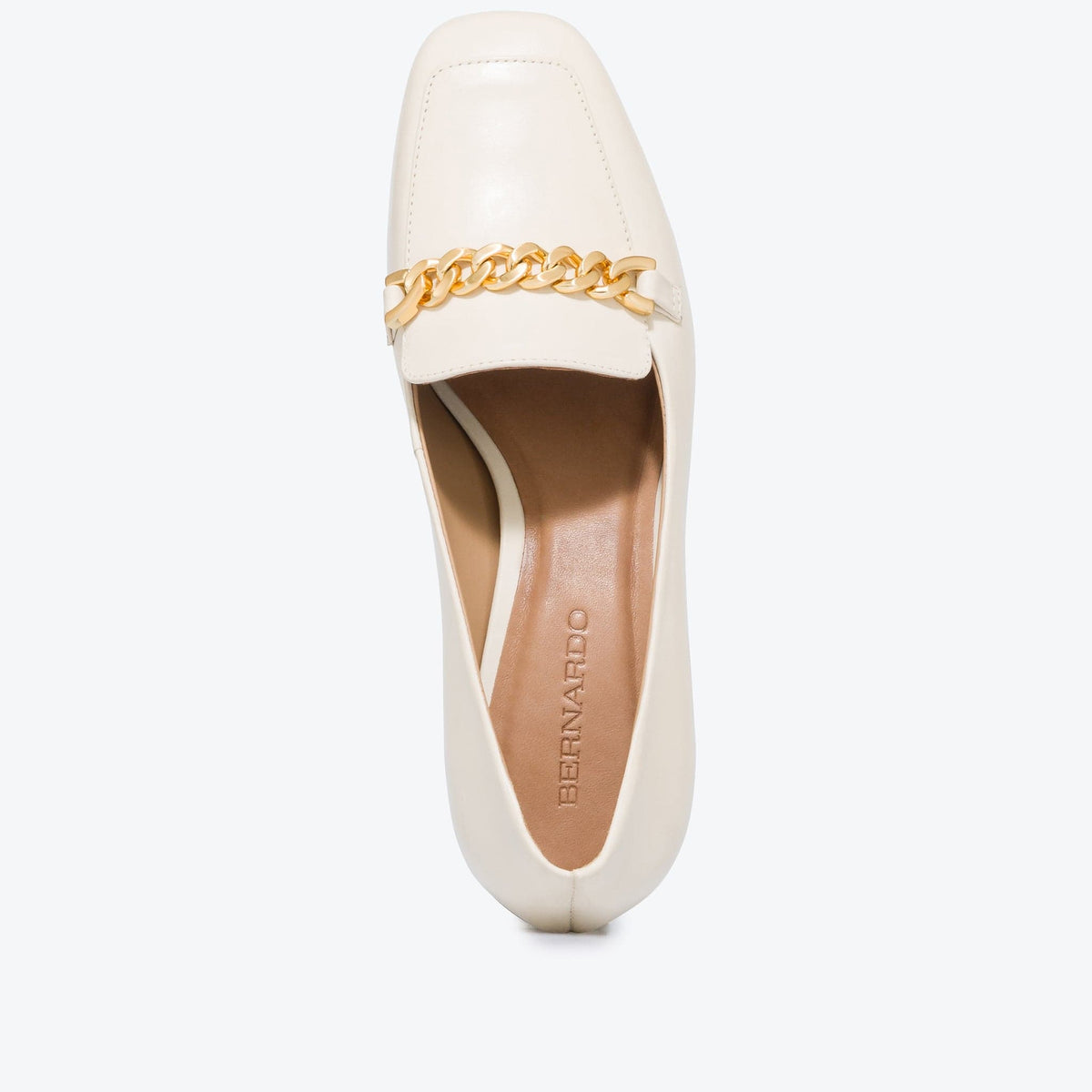 Avery Chain Heeled Loafer