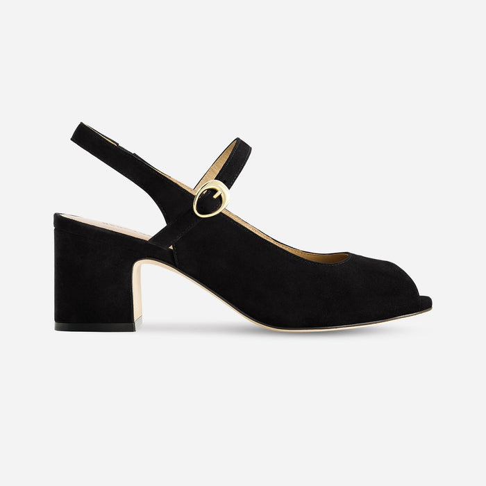 Bailen Mary Jane Peep-Toe Heel