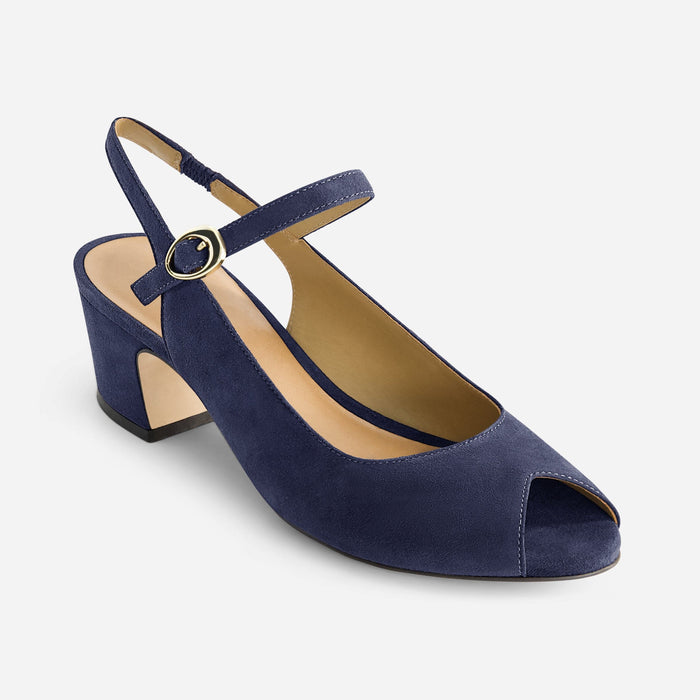 Bailen Mary Jane Peep-Toe Heel