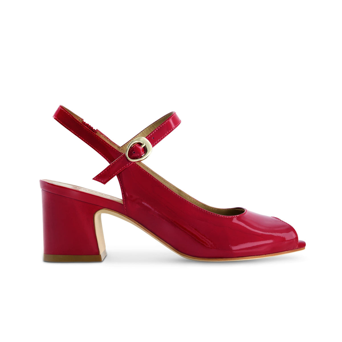 Bailen Mary Jane Peep-Toe Heel