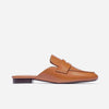 Balda Loafer Mule - Luggage Glove Leather