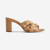 Bea Heel Sandal - Dune Glove Leather