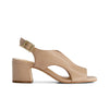 Bedford Mid Heel Sandal - Antique Calf Blush 