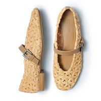 Borden Raffia Ballet Flat