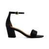 Bowie Heeled Sandal - Black Soft Patent 