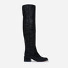 Brix Over-The-Knee-Boot - Black Soft Grain Leather