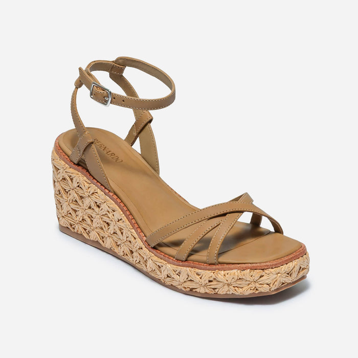 Cairo Raffia Wedge