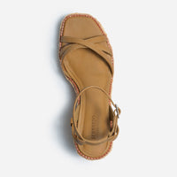 Cairo Raffia Wedge