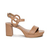 Candace Platform Sandal - Sand Antique Calf