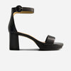 Carla Platform Sandal - Black Antique Calf