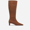 Eliza Knee-High Boot - Almond Kid Suede