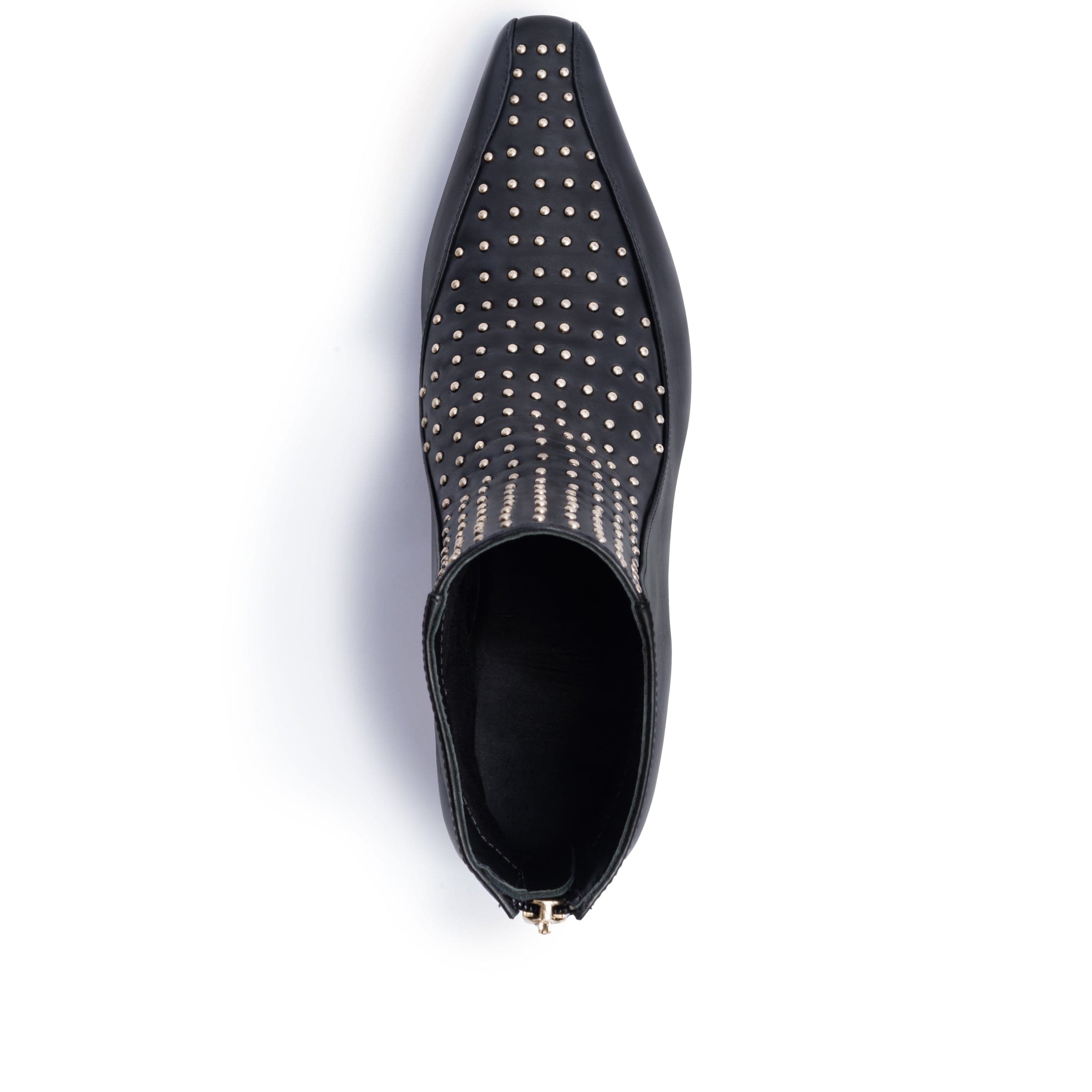 Esme Studded Ankle Boot in Black Leather – Bernardo 1946