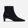 Everett Ankle Bootie - Black Glove Leather