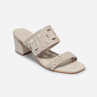 Gemma Mid Heel Sandal