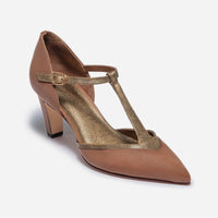 Gianna T-Strap Pump