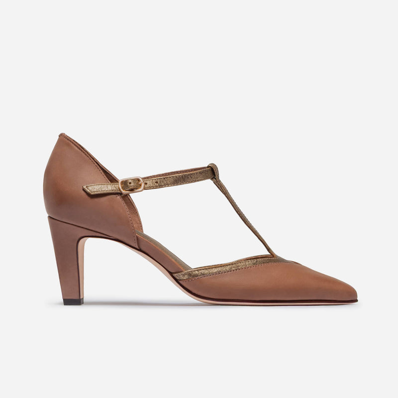 Gianna T-Strap Pump