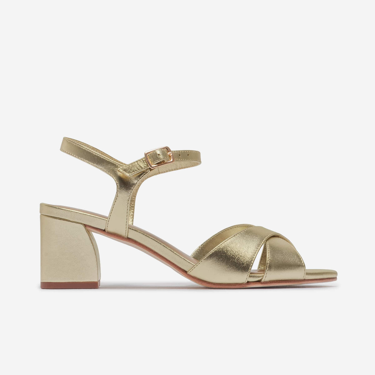 Ginni Mid Heel Sandal