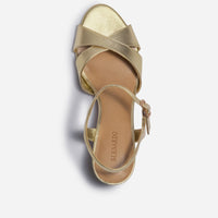 Ginni Mid Heel Sandal
