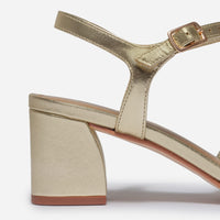 Ginni Mid Heel Sandal