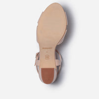 Ginni Mid Heel Sandal