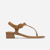 Goyara T-Strap Sandal - Sand Glove Leather