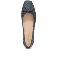 Bernardo 1946 Shoes Gwynn Woven Ballet Flat