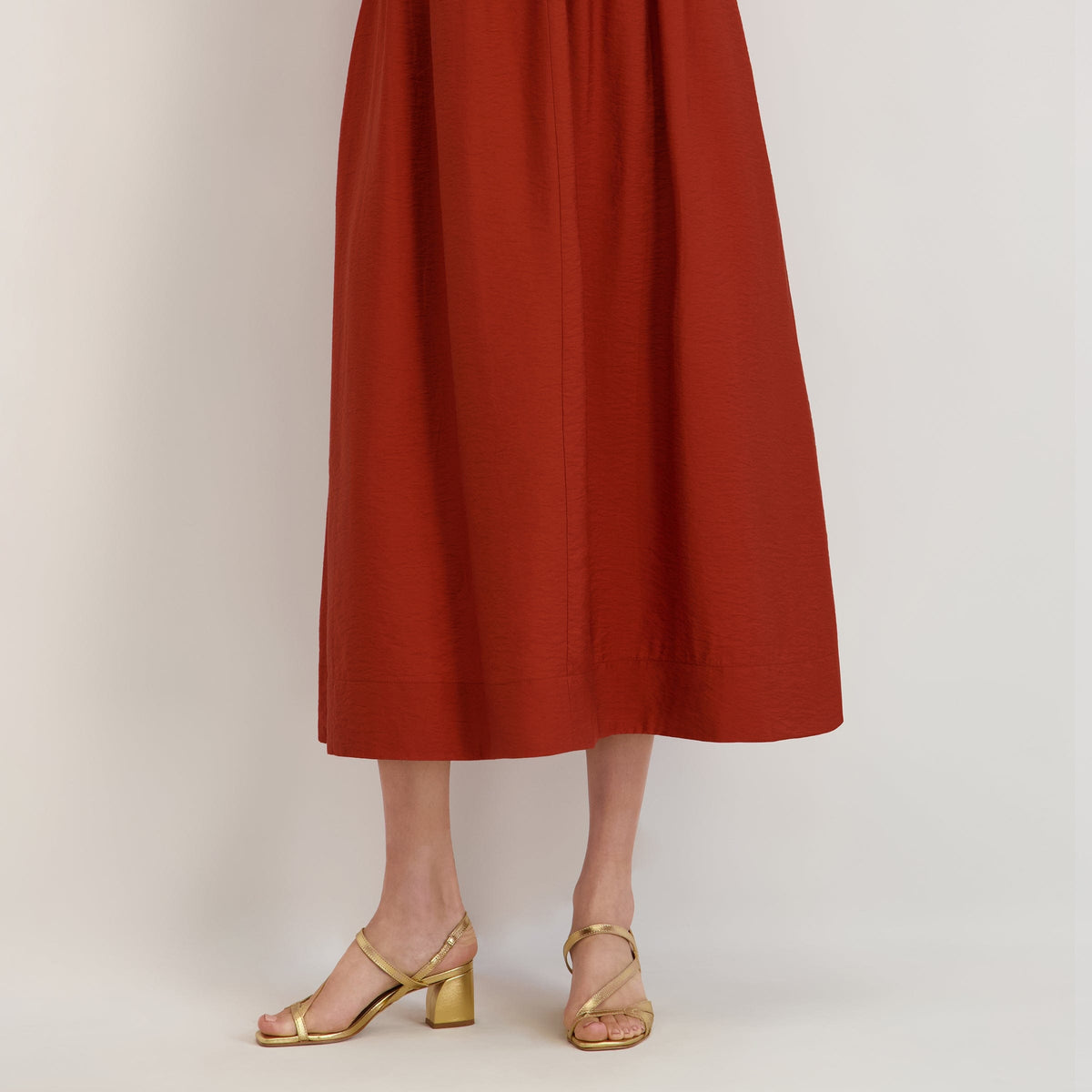 Gyoda Mid Heel Sandal