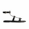 Hera Gladiator Sandal - Black Antique Calf