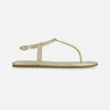 Hercu Thong Sandal - Champagne Metallic Antique Calf