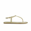 Hercu Thong Sandal - Champagne Metallic Antique Calf