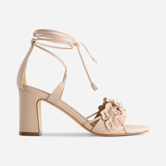 Ieda Floral Tie High Heel