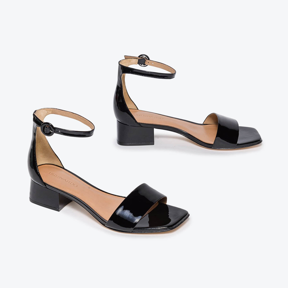 Jalena Low Heel Sandal