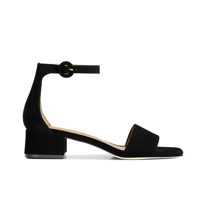 Jalena Low Heel Sandal