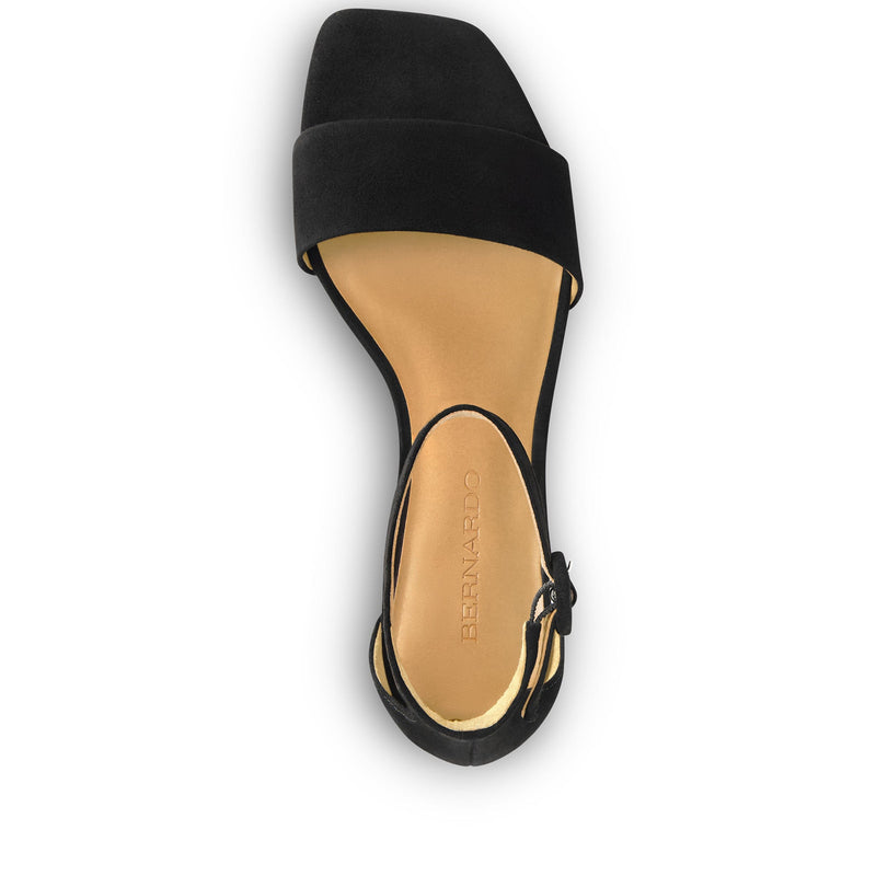 Jalena Low Heel Sandal