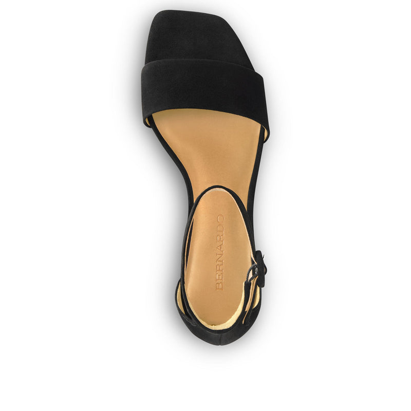 Jalena Low Heel Sandal