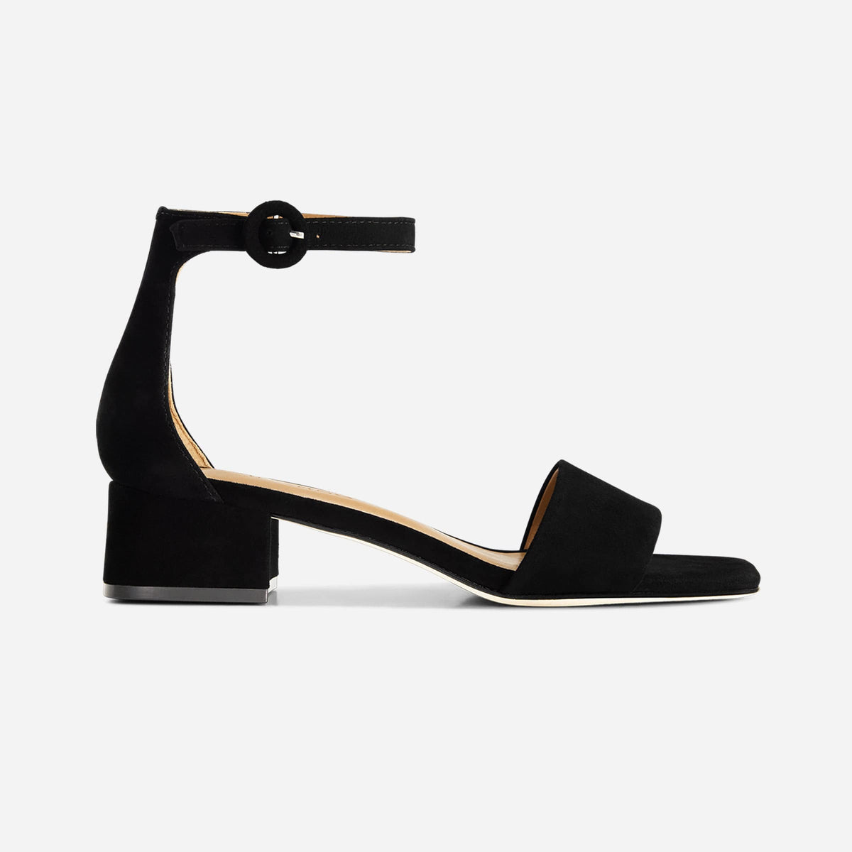 Jalena Low Heel Sandal