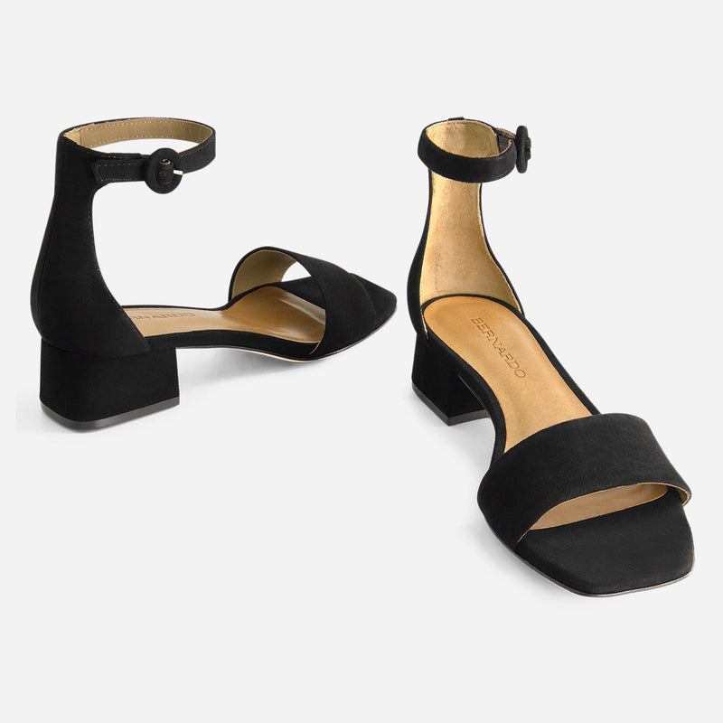 Jalena Low Heel Sandal