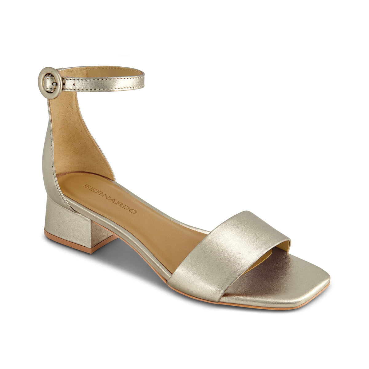 Jalena Low Heel Sandal