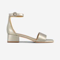 Jalena Low Heel Sandal