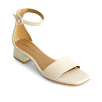 Jalena Low Heel Sandal