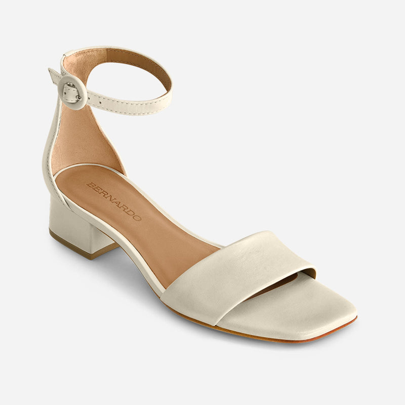 Jalena Low Heel Sandal