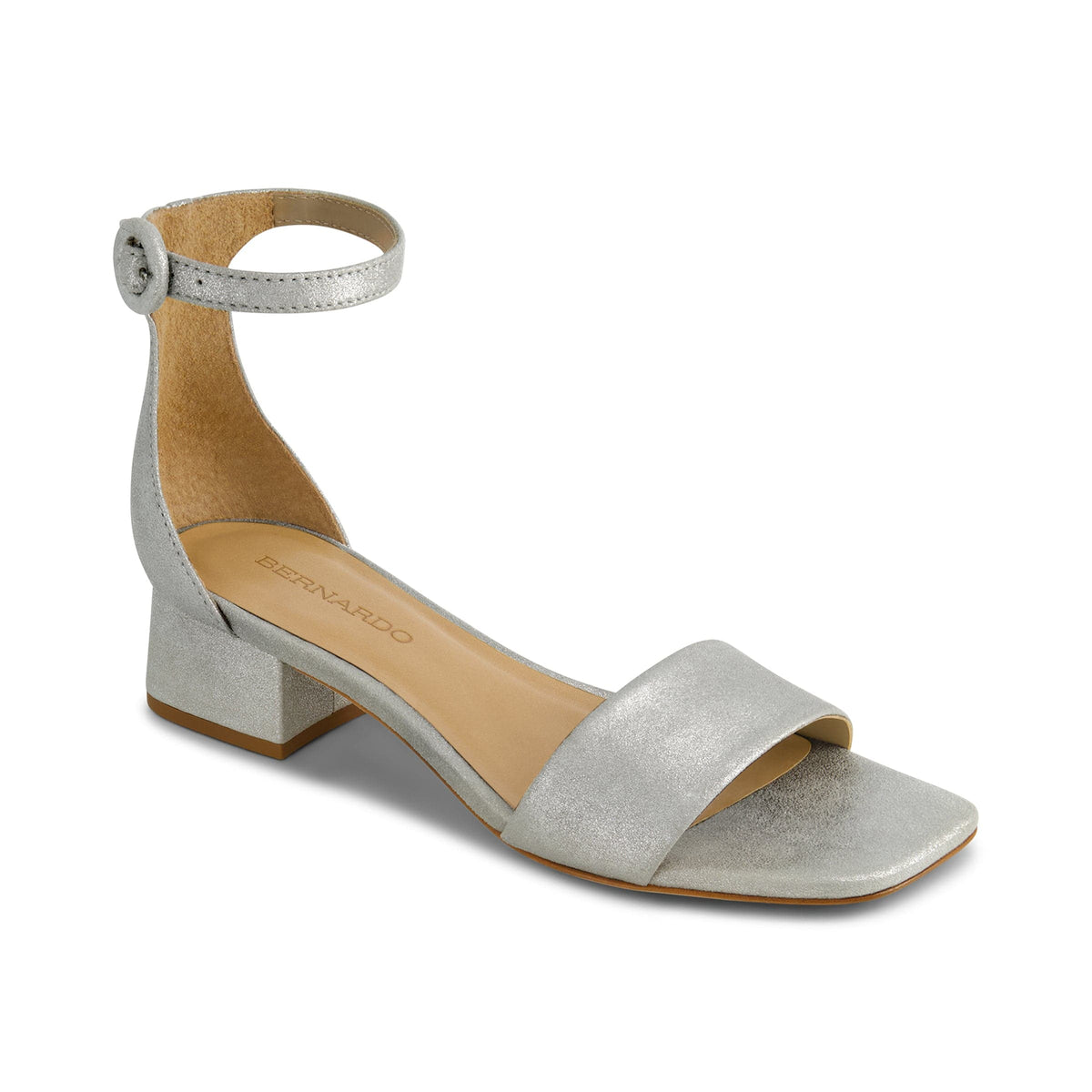 Jalena Low Heel Sandal