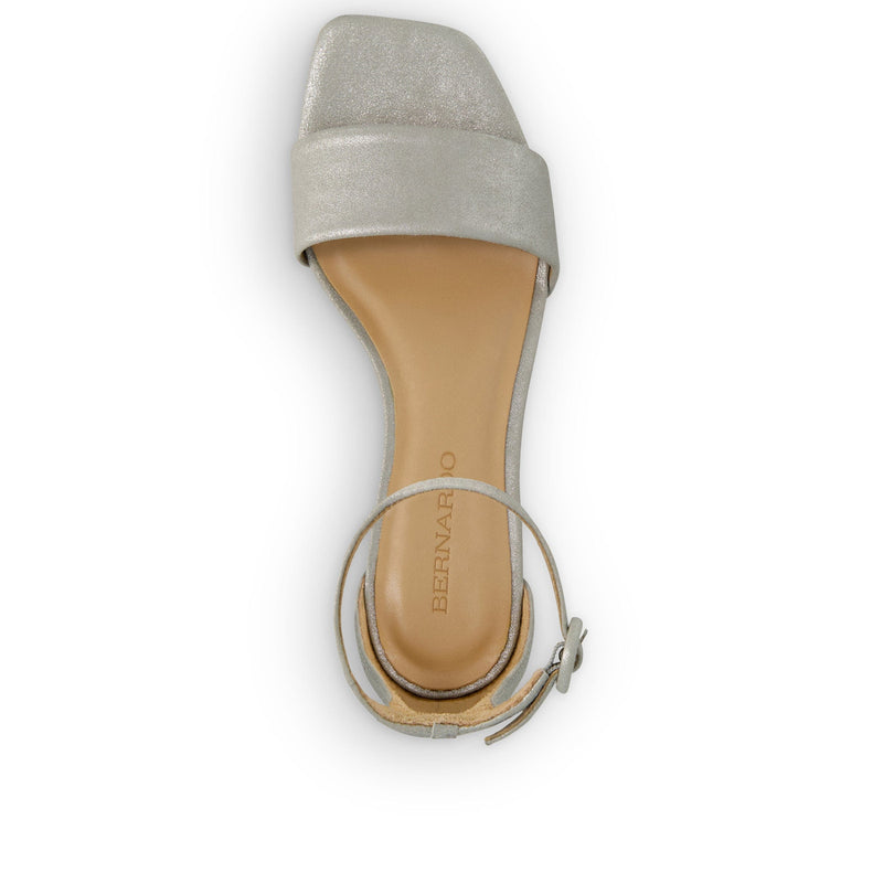 Jalena Low Heel Sandal